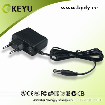 EU pin CE approval 3v 4v 5v e cig power adapter